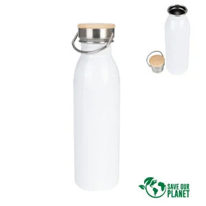 Botella Tapa de Bambu 280