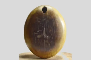 Escultura Ovoide Pulido en Madera – Valentina Jara Bravo